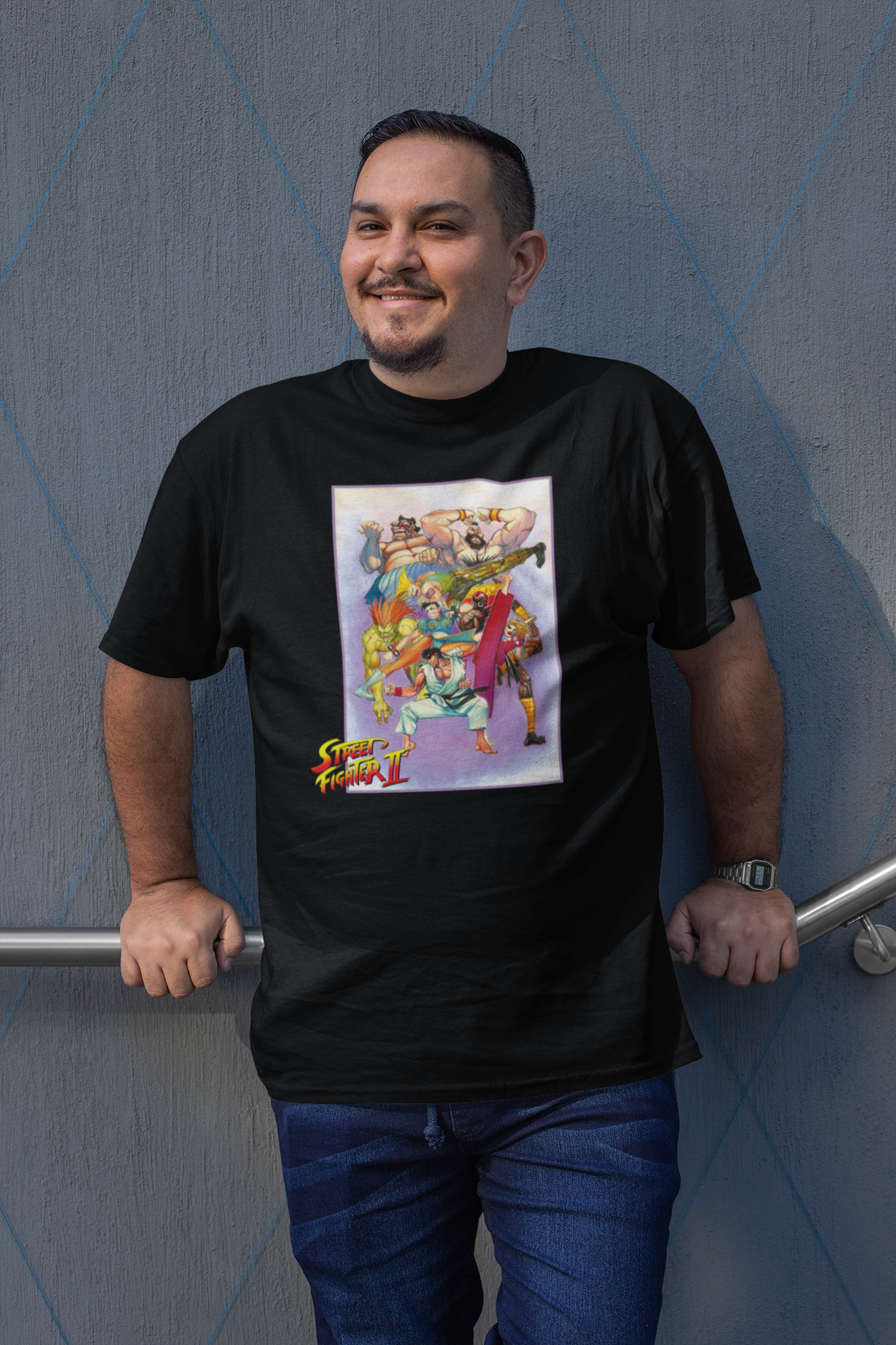 Street Fighter II The World Warrior Cover 2 Premium Unisex T-shirt