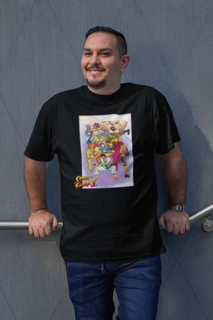 Street Fighter II The World Warrior Cover 2 Premium Unisex T-shirt