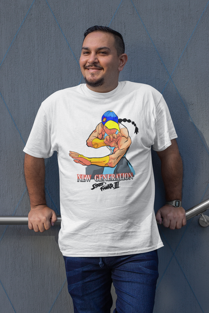 Street Fighter III New Generation | Yun Key Art Ver 2 Premium Unisex T-shirt