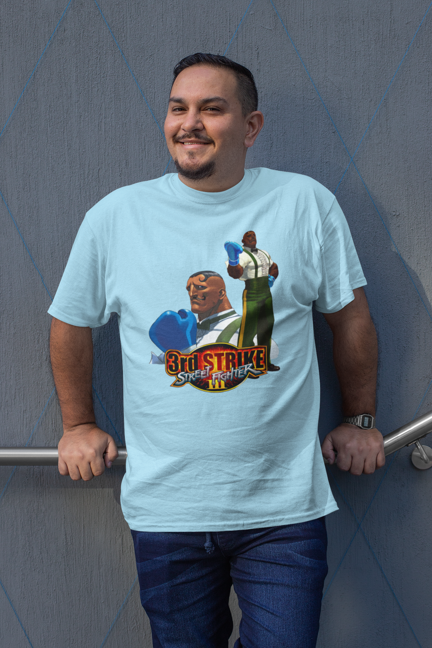 Street Fighter III 3rd Strike | Dudley Key Art Premium Unisex T-shirt