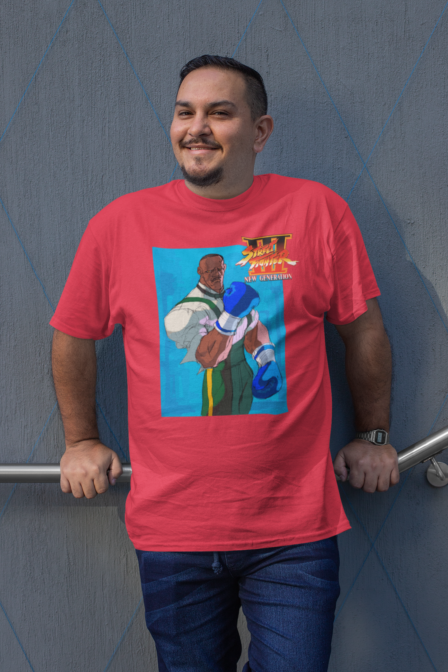 Street Fighter III New Generation | Dudley Key Art Premium Unisex T-shirt