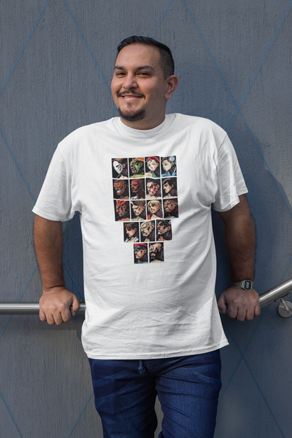 Super Street Fighter II X Revival Character Select Screen Premium Unisex T-shirt