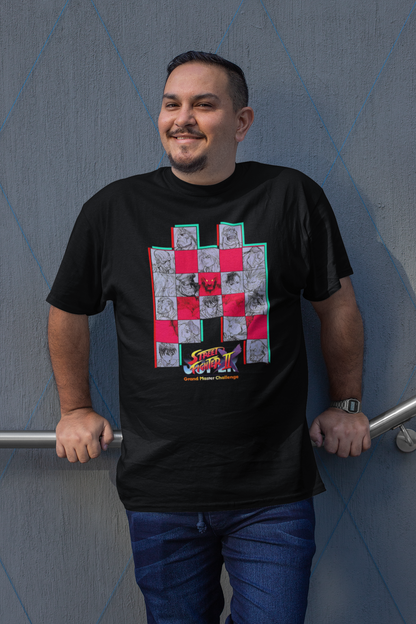 Super Street Fighter II X Grand Master Challenge Cover Premium Unisex T-shirt