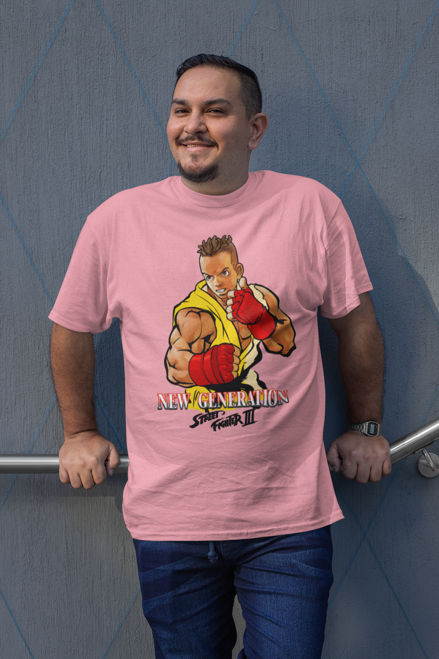 Street Fighter III New Generation | Sean Key Art Ver 2 Premium Unisex T-shirt
