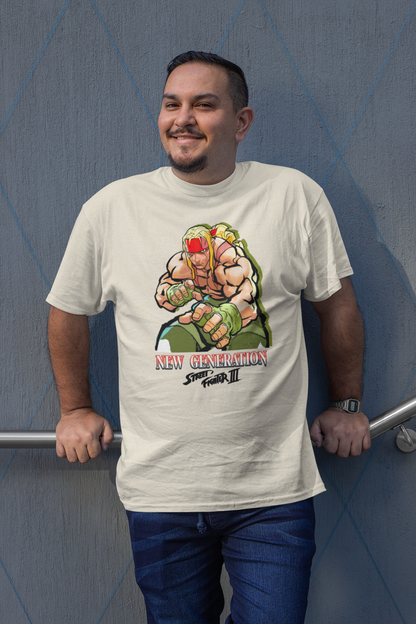 Street Fighter III New Generation | Alex Key Art Ver 2 Premium Unisex T-shirt