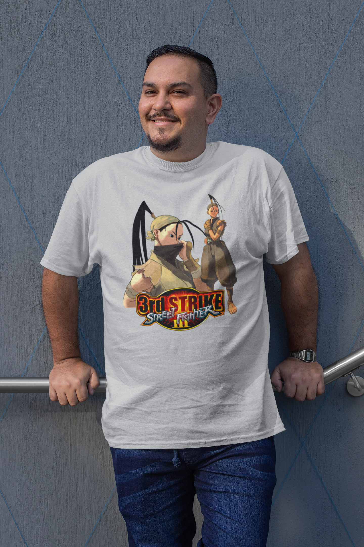 Street Fighter III 3rd Strike | Ibuki Key Art Premium Unisex T-shirt
