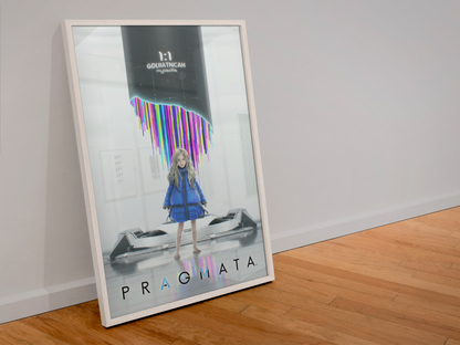 Pragmata Poster — Announcement Teaser Art Print | Sci-Fi Gaming Wall Art