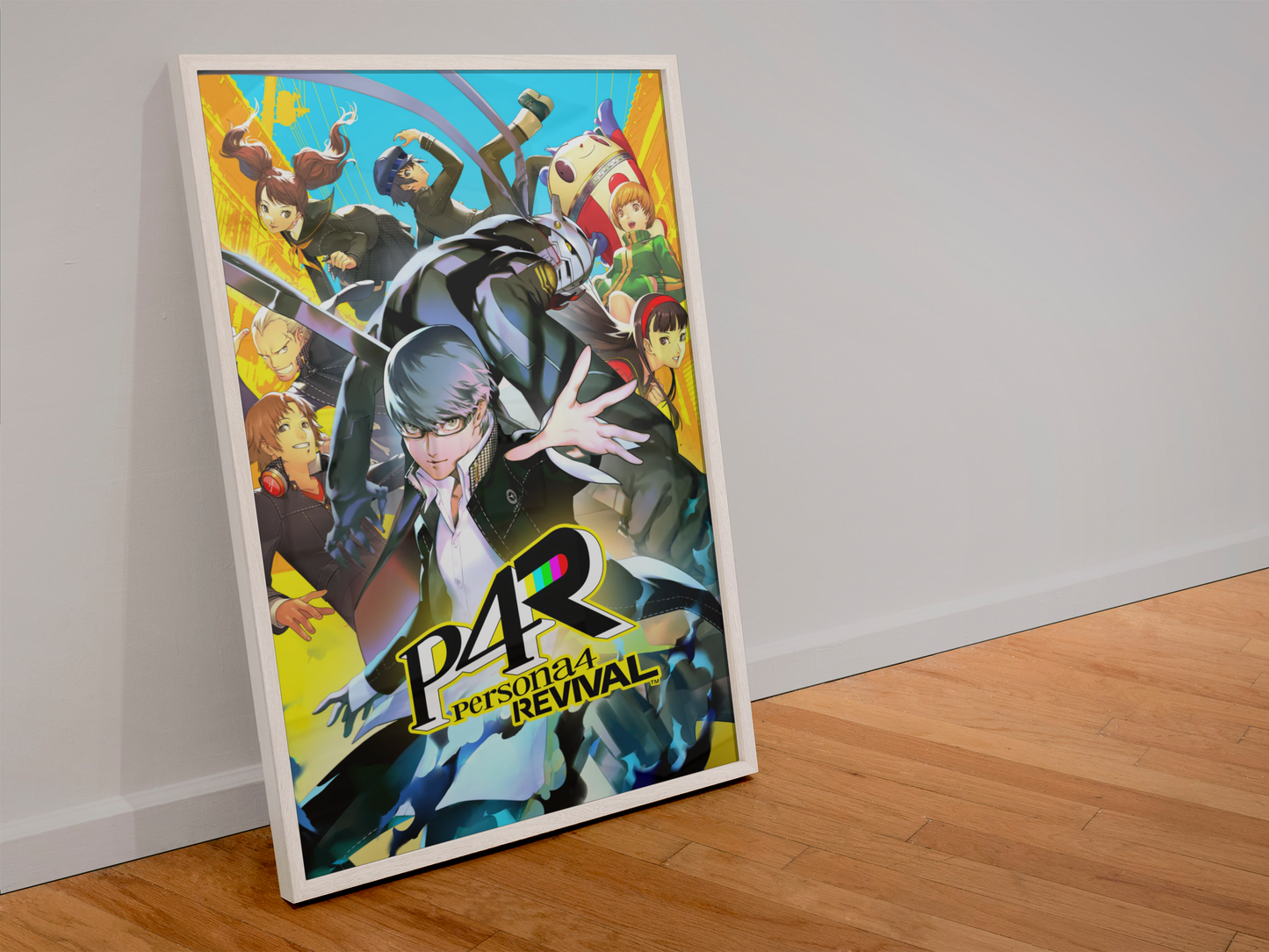 Persona 4 Revival Poster — Official Key Art Print | JRPG Anime Wall Art