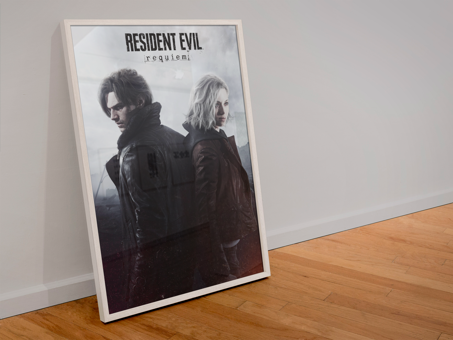 Resident Evil Requiem Poster — Key Art Print | Capcom Survival Horror Gaming Wall Art
