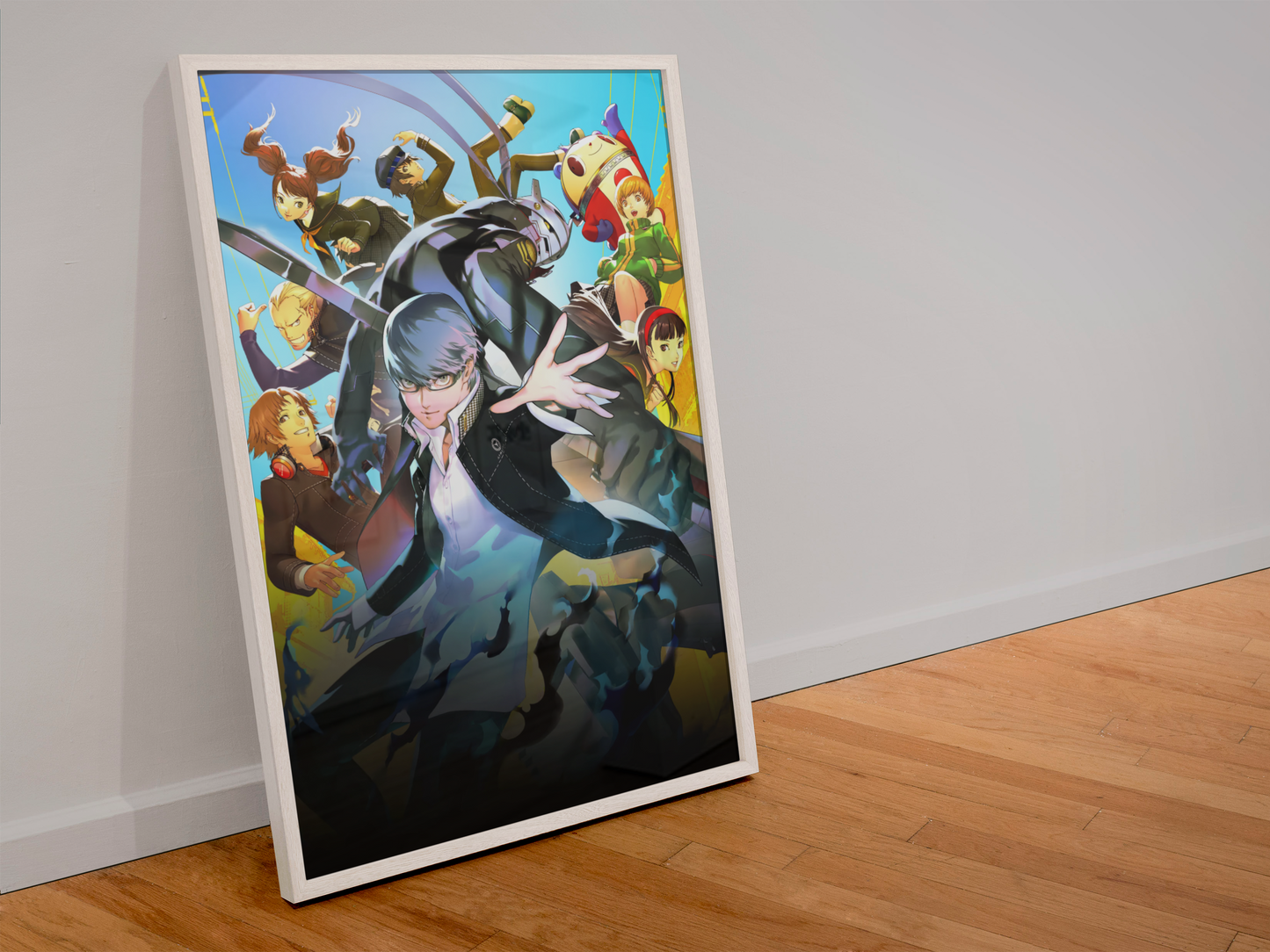 Persona 4 Revival Poster — No Logo Key Art Print | JRPG Anime Wall Art
