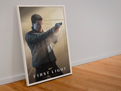007 First Light Poster — Key Art Print | Spy Action Wall Art