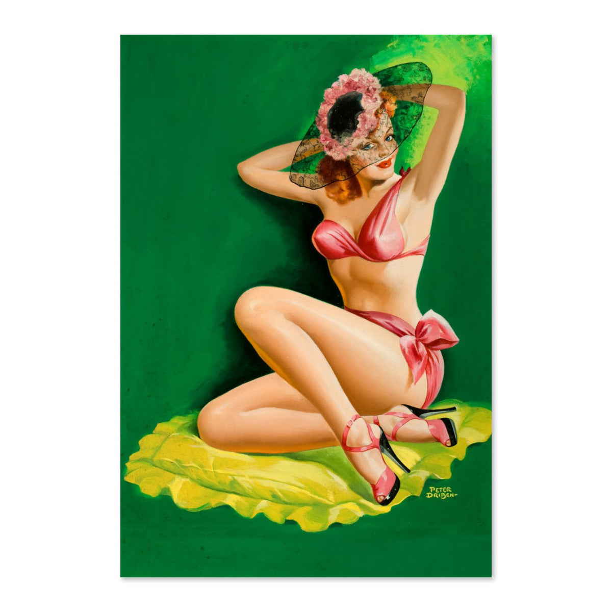 My New Hat poster print