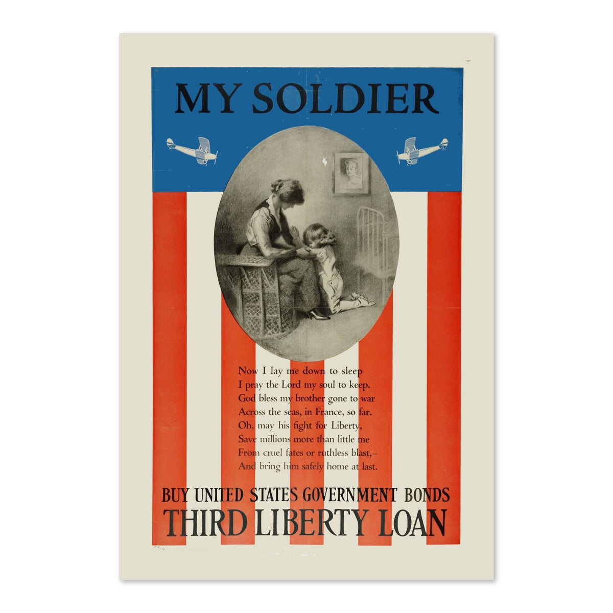 My Soldier — Third Liberty Loan poster print
