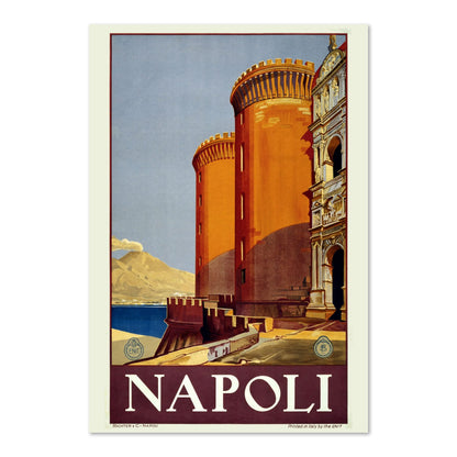 Napoli Naples poster print