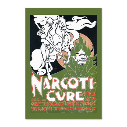 Narcoti Cure Cures the Tobacco Habit poster print