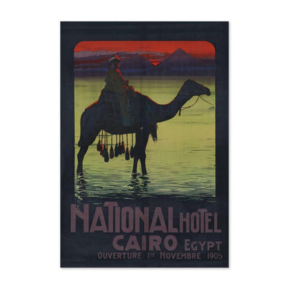 National Hotel Cairo — Egypt poster print