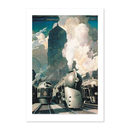 New York Central System Streamliner poster print