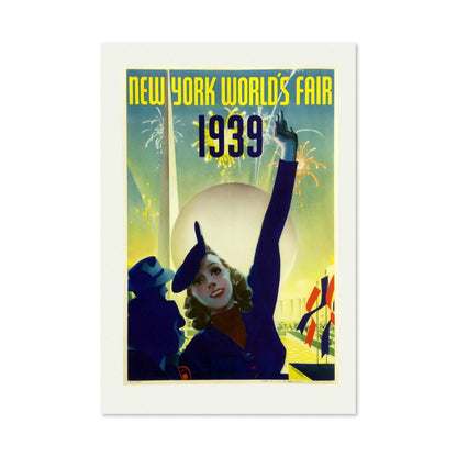 New York Worlds Fair 1939 poster print
