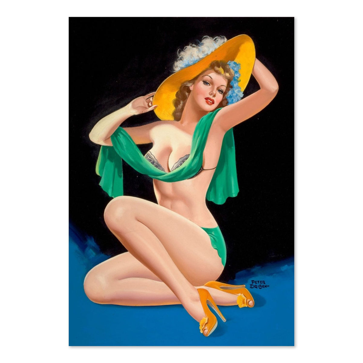 Nice Hat poster print