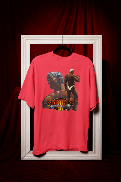Street Fighter III 3rd Strike | Urien Key Art Premium Unisex T-shirt