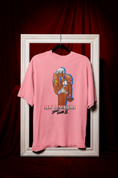 Street Fighter III New Generation | Elena Key Art Ver 2 Premium Unisex T-shirt
