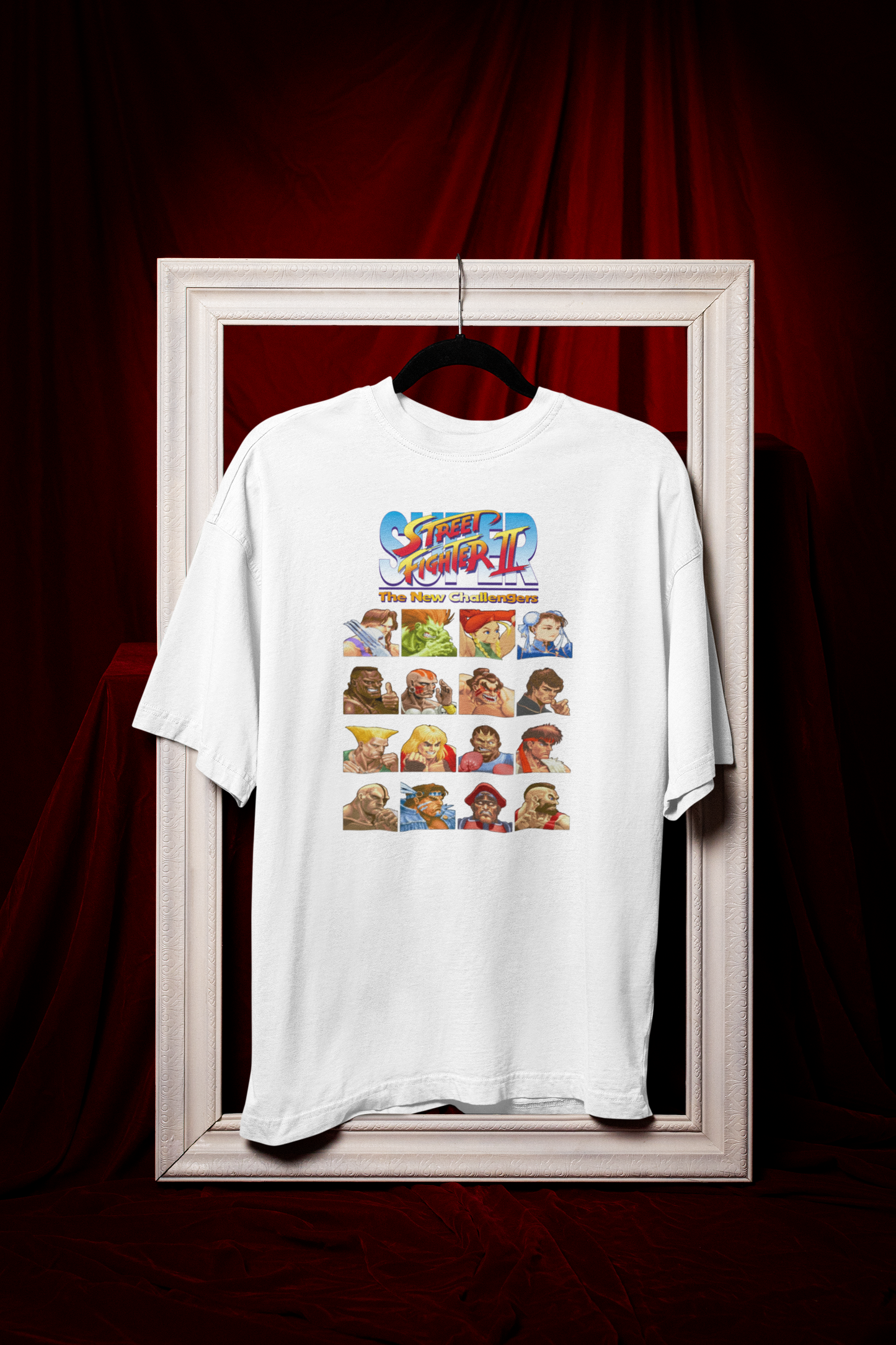 Super Street Fighter II The New Challengers | Characters Select Screen Premium Unisex T-shirt