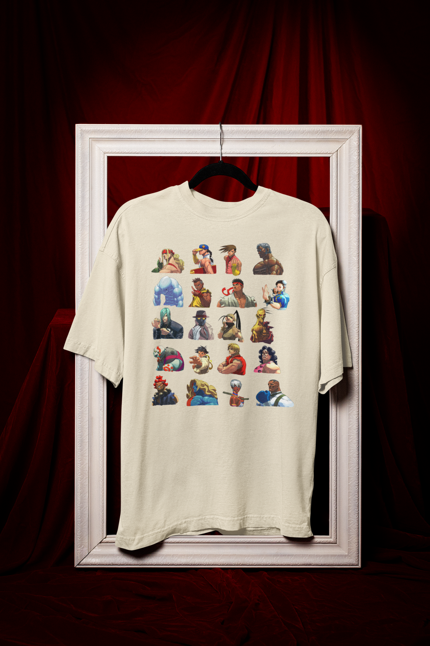 Street Fighter III 3rd Strike | Characters Select Key Art Premium Unisex T-shirt