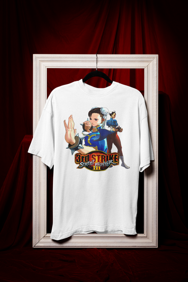 Street Fighter III 3rd Strike | Chunli Key Art Premium Unisex T-shirt