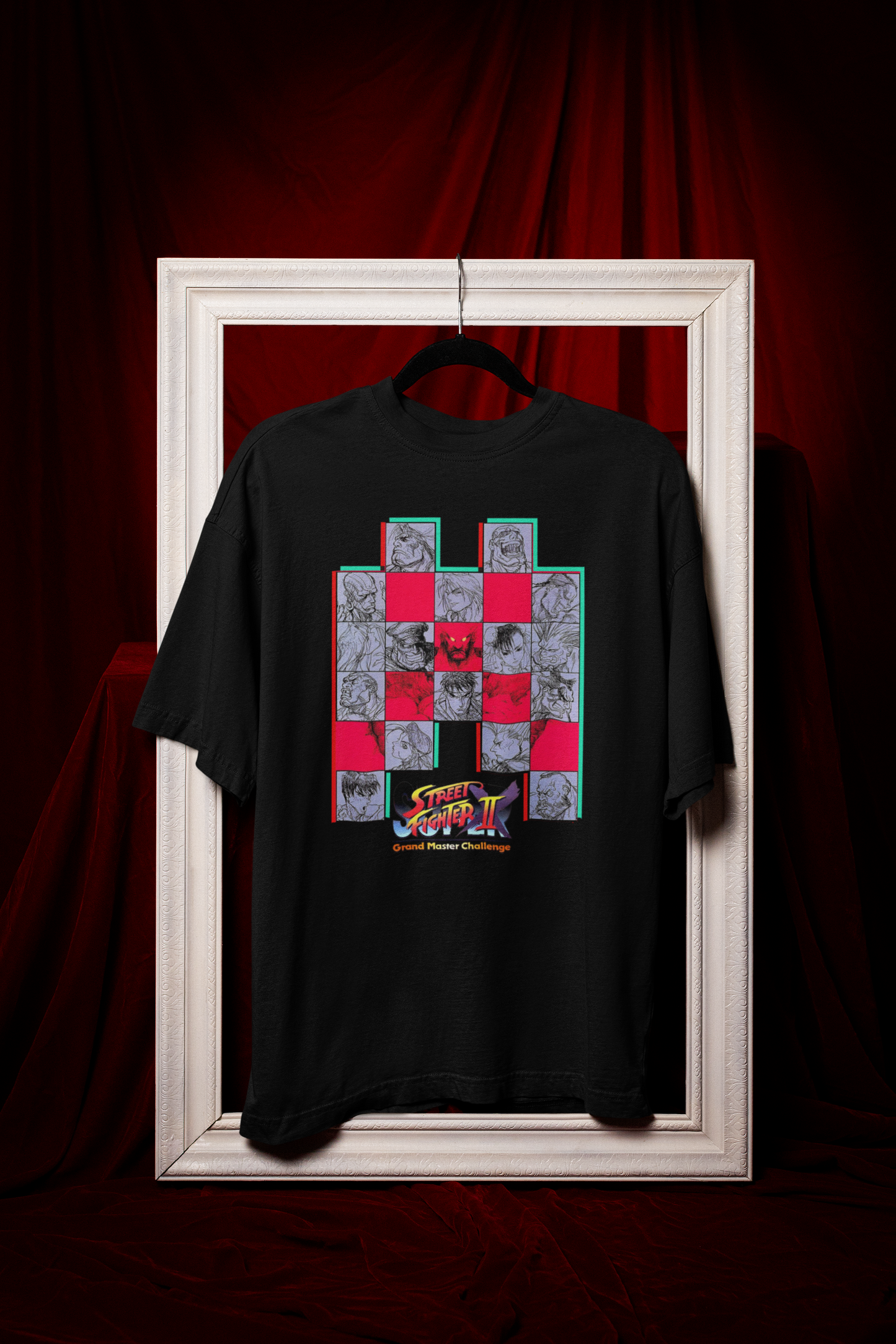 Super Street Fighter II X Grand Master Challenge Cover Premium Unisex T-shirt