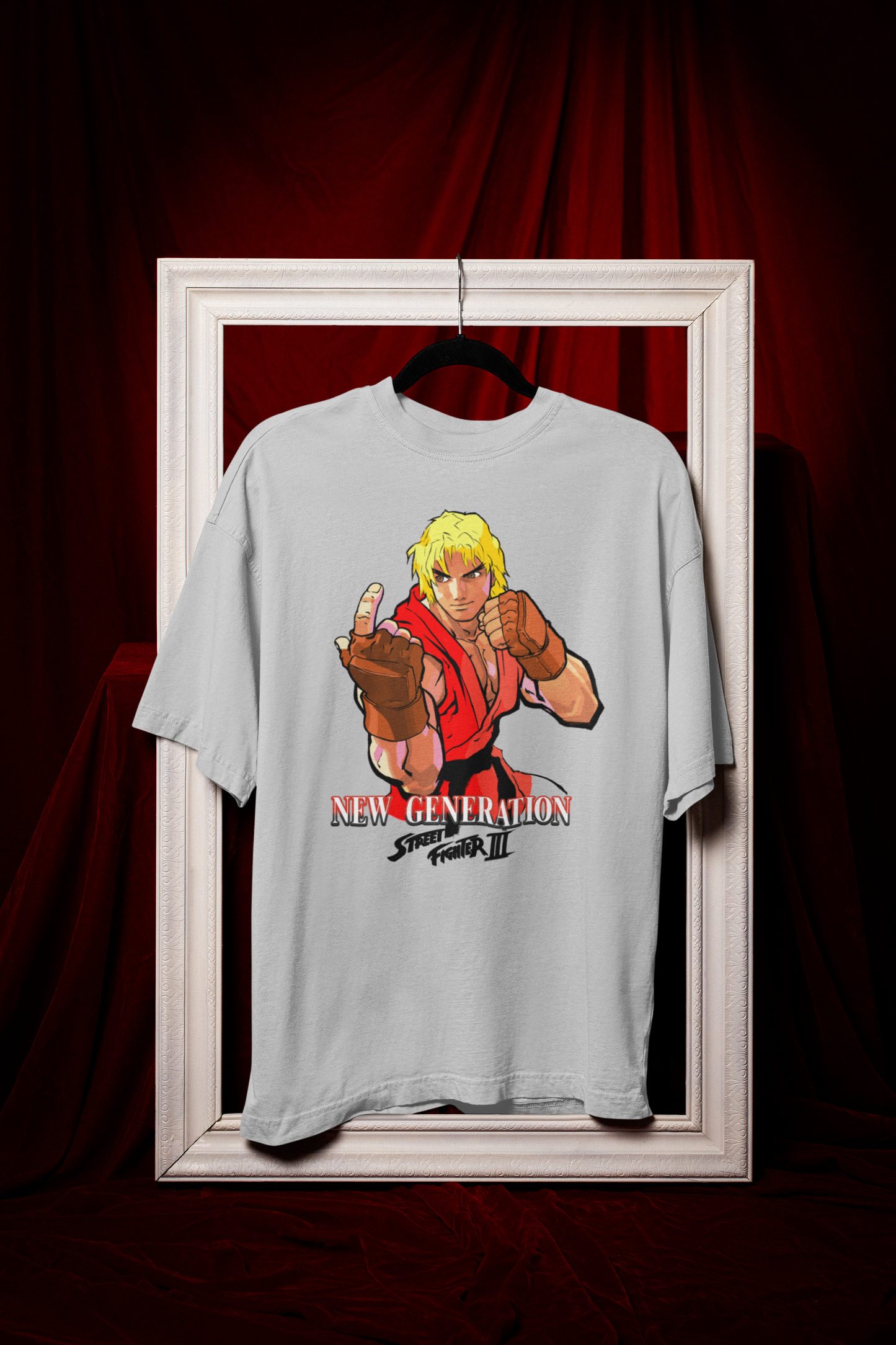 Street Fighter III New Generation | Ken Key Art Ver 2 Premium Unisex T-shirt