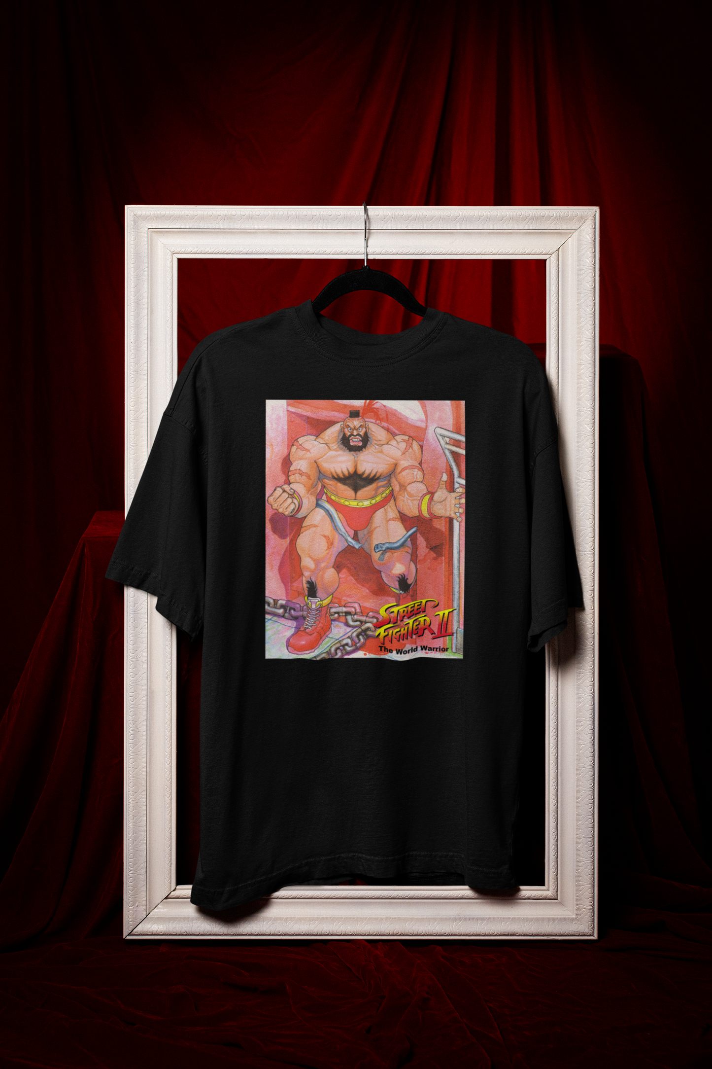 Street Fighter II The World Warrior Zangief Breaking Chain Cover Premium Unisex T-shirt