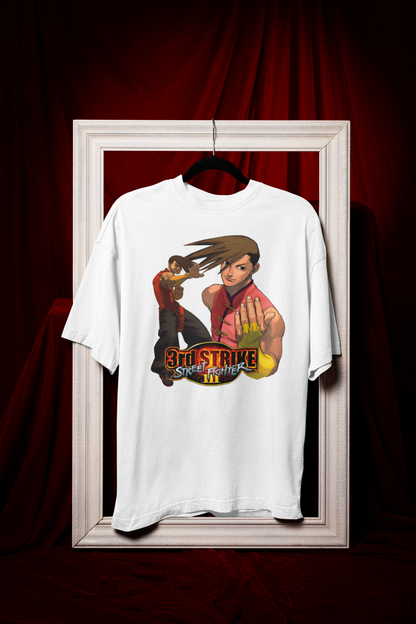 Street Fighter III 3rd Strike | Yang Key Art Premium Unisex T-shirt