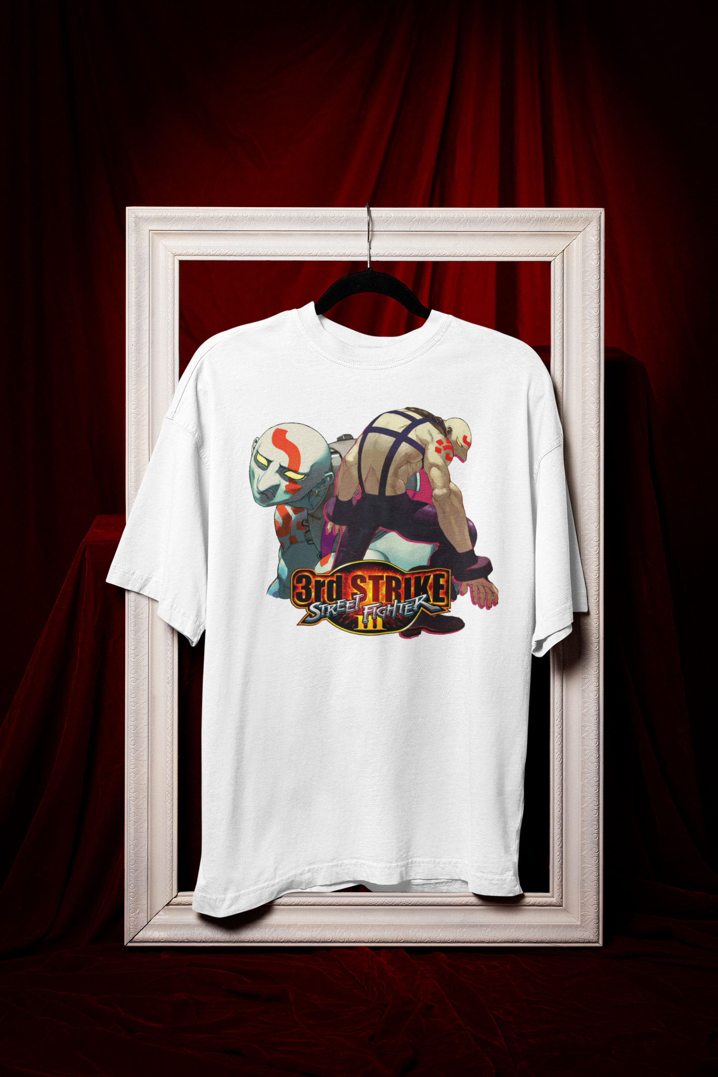 Street Fighter III 3rd Strike | Necro Key Art Premium Unisex T-shirt