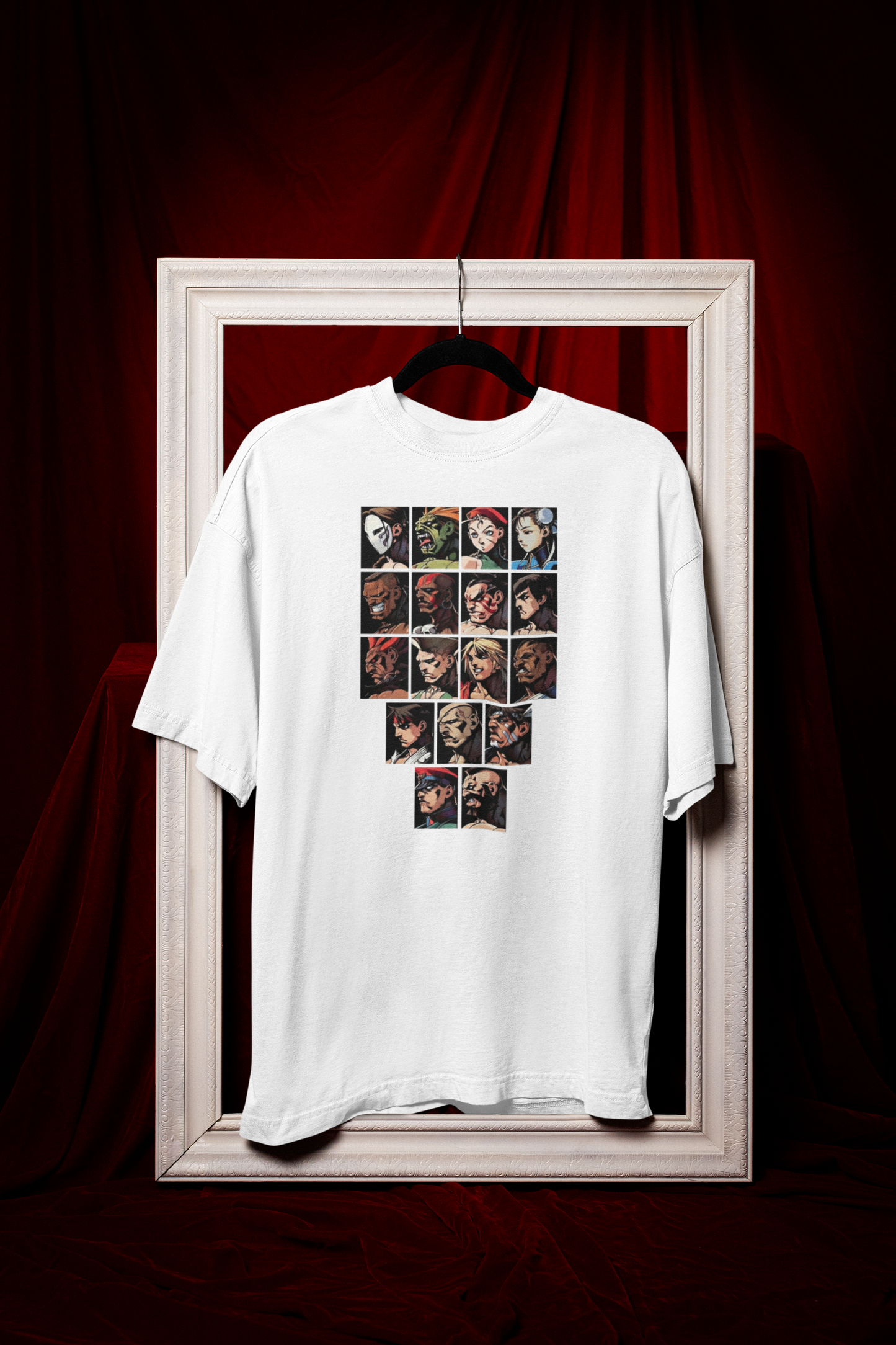 Super Street Fighter II X Revival Character Select Screen Premium Unisex T-shirt