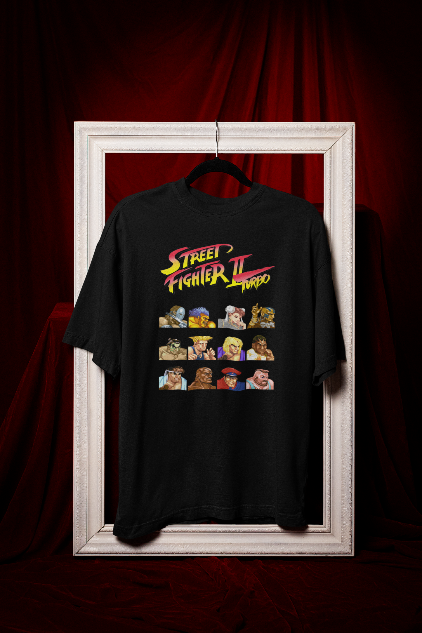 Street Fighter II Turbo | Character Select Screen Premium Unisex T-shirt