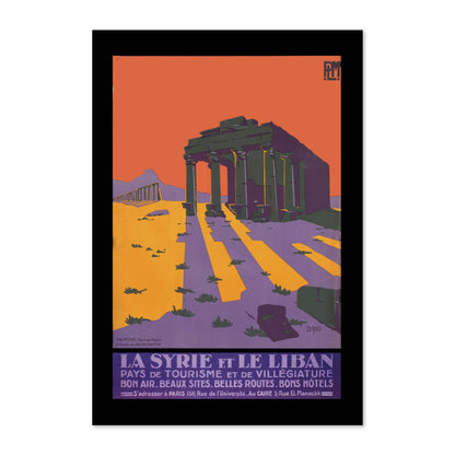 Palmyra Syria poster print