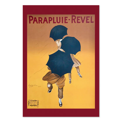 Parapluie Revel Cappiello poster print