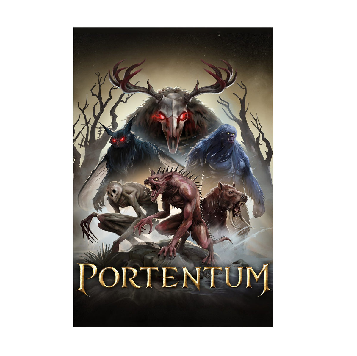 Portentum Box Art poster print