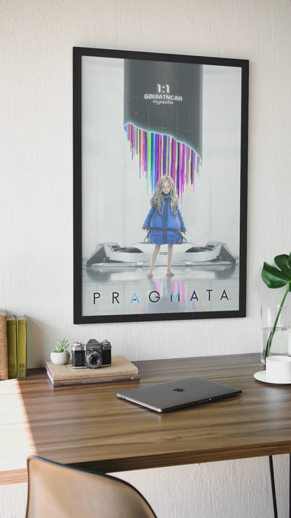 Pragmata Poster — Announcement Teaser Art Print | Sci-Fi Gaming Wall Art