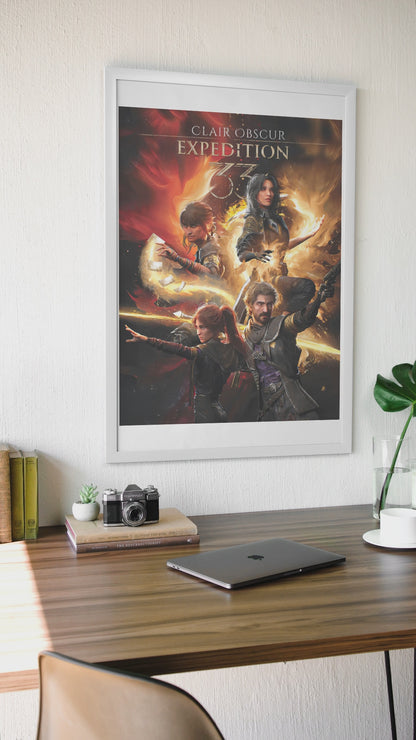 Expedition 33 Poster — Key Art Print | RPG Gaming Wall Art