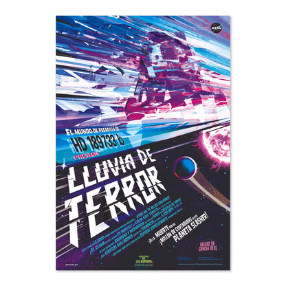 Rains of Terror, Lluvia de Terror Spanish edition poster print