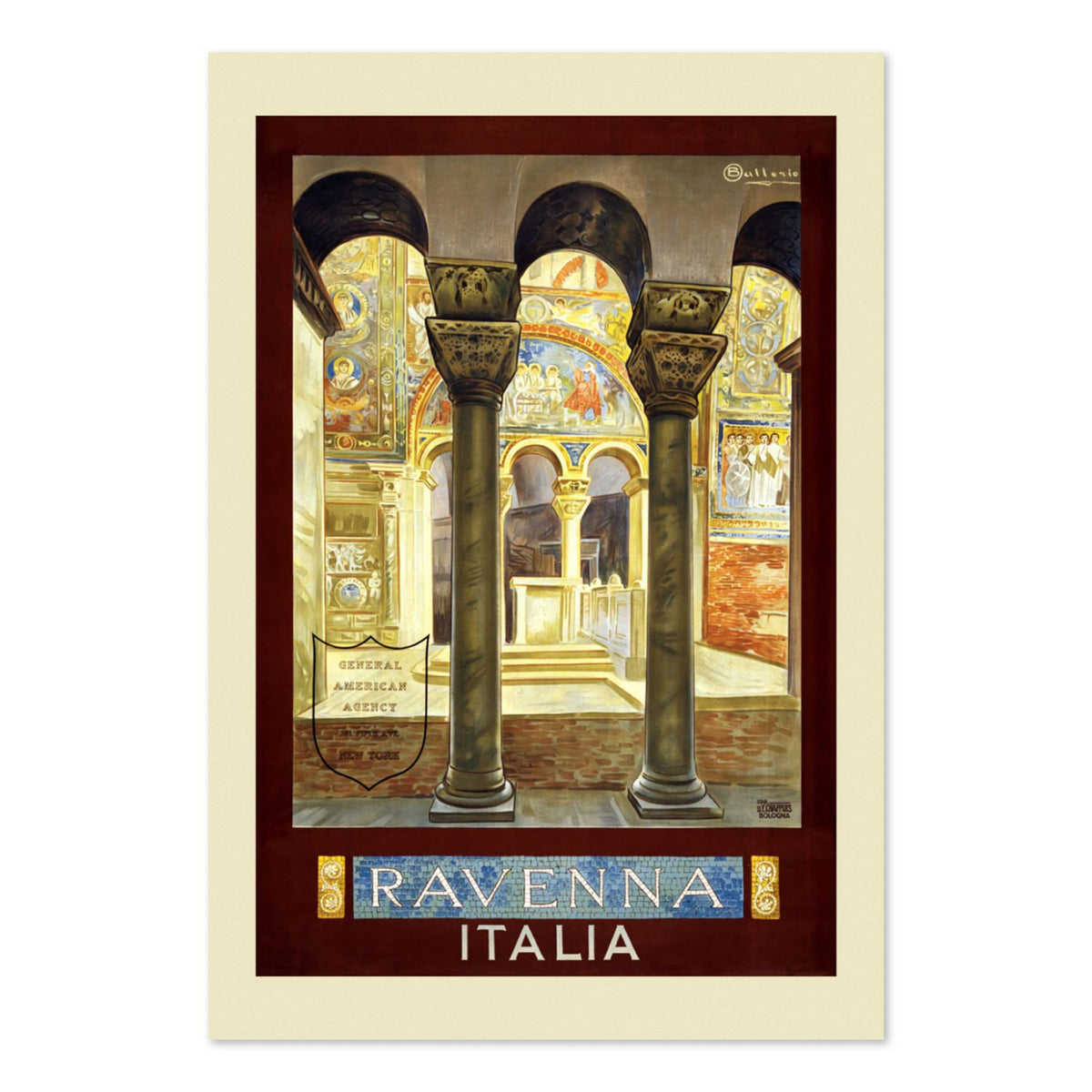 Ravenna Italia poster print