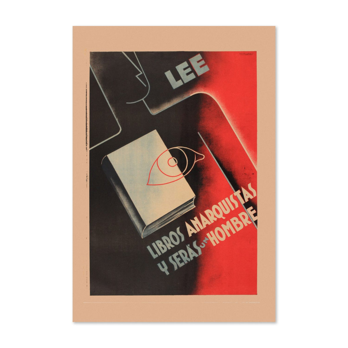 Read Anarchist Books poster print