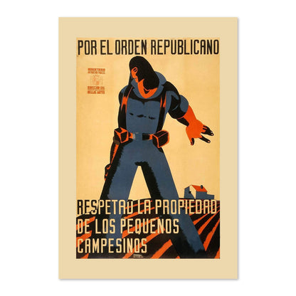 Respect the Small Farmer poster print