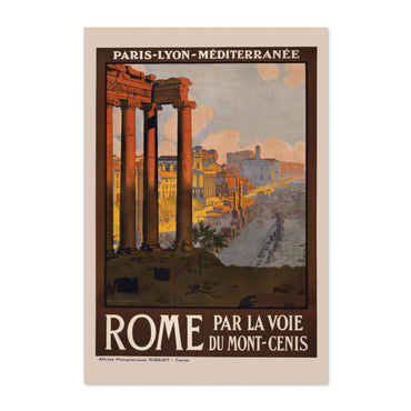 Rome Roman Forum at Dawn poster print