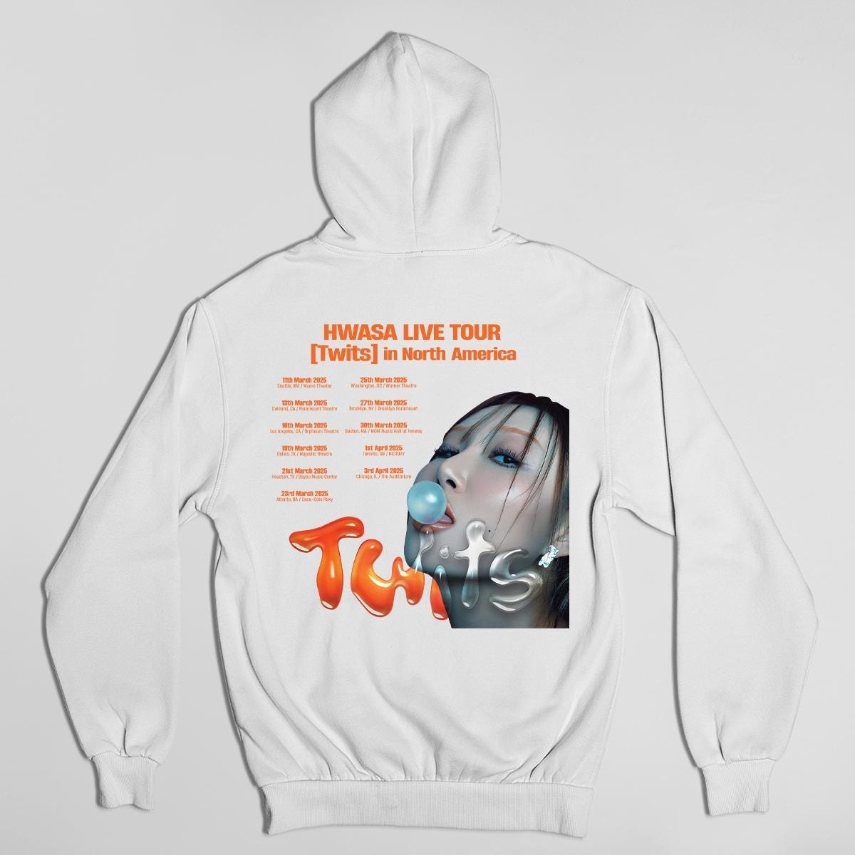 Hwasa Live Tour Twits Hoodie, Hwasa Tour Hoodie, Kpop Merch