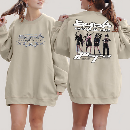 AESPA Synk Parallel Line Tour Sweatshirt, Aespa Live Tour Shirt