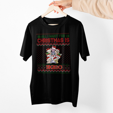 All I Want For Christmas Is Skzoo Shirt, Stray Kids Shirt, Skz Xmas Shirt