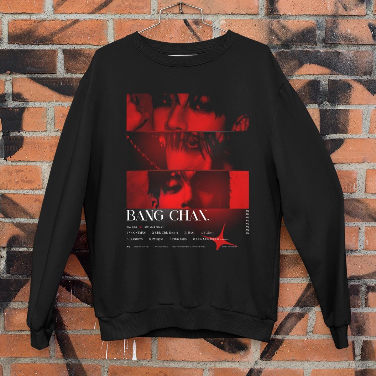 Bang Chan Stray Kids Sweatshirt, Bangchan Shirt, Stray Kids Sweatshirt