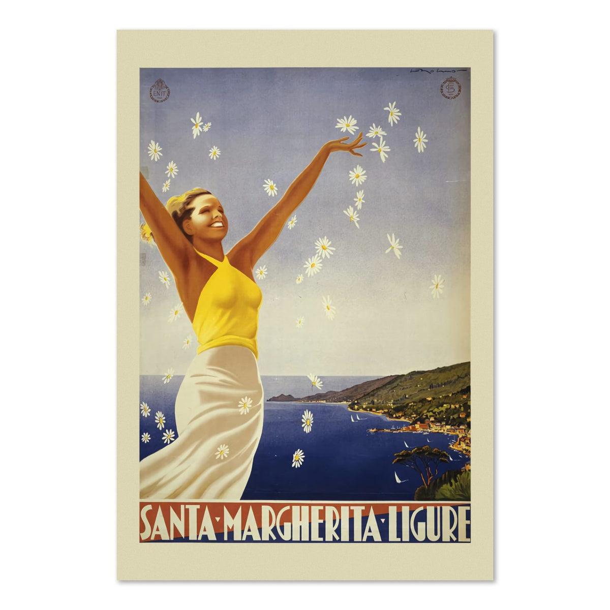 Santa Margherita Ligure poster print